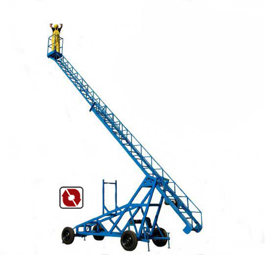 نردبان کشویی چرخدار